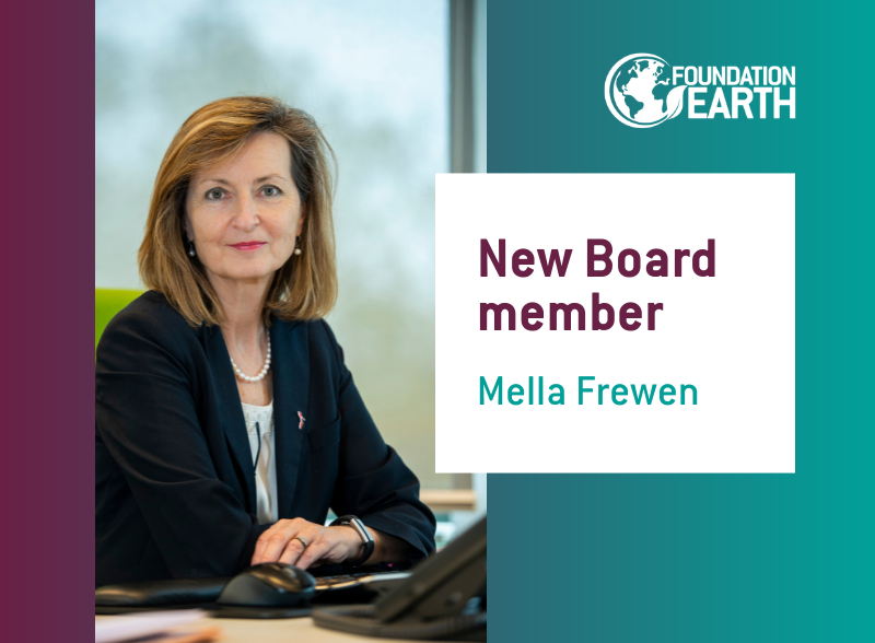 Mella Frewen joins Foundation Earth Board of Directors